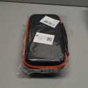 Wireless Microphone Case Compatible with JBL Wireless Two Microphone System, Handheld Dual Mic Travel Bag for Singing or Karaoke for Receivers, Adapters, AA Batteries (Black)