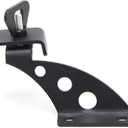 Hi Lift Jack Mount Hood Hinge/Door Hinge Bracket High Lift Jack Holder Accessories for Jeep Wrangler JK JKU JL JLU Gladiator JT 2007-2022