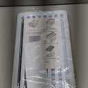 Upgrade Bread Slicer for Homemade Bread, Bread Slicer Guide Adjustable Width and Thickness, Foldable and Compact Cutting Guide with Crumb Tray, Suitability for Homemade Bread, Bagels, Cakes