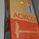 Rolling TV Stand for 32-65 Inch TVs with Hardware Set, Portable Mobile TV Stand on Wheels, 8-Level Height Adjustable TV Cart with Swivel & Tilt Mount for Bedroom/Living Room/Office/Corner, Cream Color