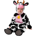 Spooktacular Creations Halloween Baby Cow Costume Costume Toddler, cow costume kids for Infant Halloween Farm Dress Up Party, 18-24Months