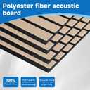 Large Acoustic Panels for Wall Sound Proof Sound Dampening Panels for Wall Decor and Ceilings 47.2 x 23.6 x 0.4 Inch Polyester Fiber Noise Absorb Panels for Bedroom Home Studio Office (Camel, 5 Pack)