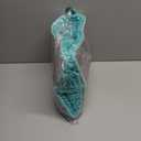 Smiry Luxury Chenille Bathroom Rugs 30x20, Extra Soft and Absorbent Shaggy Bath Mat, Machine Washable, Non-Slip Plush Carpet Runner for Tub, Shower, and Floor, Home Decor Accessories, Turquoise