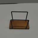 Acacia Wood Napkins Holder with Metal Wire, Standing Napkin Holder for Table, Kitchen & Dining Room Dcor