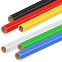 Skyygemm 6 Rolls Bulletin Board Paper Rolls,4 x 12 ft,Rainbow
Fade Resistant, Colored Paper Roll Bulk, No Fade, for Teacher Classroom School Art Decor, Drawing Craft Painting Paper