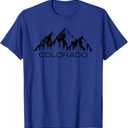 Colorado | Cool Colorado Rocky Mountains Gift | Colorado T-Shirt (XL, Royal Blue)