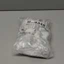 White Wood Texture Background Square Outdoor Fitted Tablecloth, Easy to Wipe Waterproof with Elastic Edge Table Cover, for Weddings, Banquets, Suit for 24"x24" Square Table, Style 454