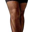 Womens Lace Garter Belts for Thigh Highs Mesh Suspenders Belt 4 Metal Clips Plus Size Thick Garter Lingerie
