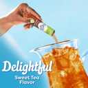 Crystal Light Drink Mix, 6 Pitcher Packets, for Flavorful Hydration and Shareable Refreshment, Sweet Tea Natural Flavor, Made with Black Tea, 1.56 oz