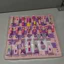 Pink Chess Set Wooden with Board Educational Adults, Cartoon Board Game Cute