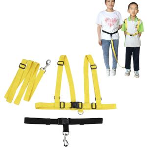 pinklilycare Autism Walking Harness for Older Children with Hands Free Belt and Adjustable Tether for Autism Special Needs ADHD