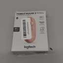 Logitech Pebble Mouse 2 M350s Slim Bluetooth Wireless Mouse, Portable, Lightweight, Customizable Button, Quiet Clicks, Easy-Switch for Windows, macOS, iPadOS, Android, Chrome OS - Tonal Rose