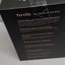 Terviiix 4-in-1 Hot Air Rotating Blow Dryer Brush Kit  1000W with Rotatable Round Brushes (2 Sizes), Oval Volumizer, and Diffuser  Ideal for Curly Hair, with Arthritis-Friendly Big Buttons, Black