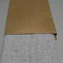 Grey Valances for Windows, Light Filtering Faux Linen Textured Small Short Valance Curtains for Bathroom Basement Farmhouse, Rod Pocket Top Half Curtains for Windows, 60Wx12L Inch