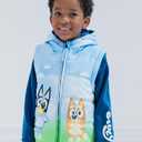 Bluey Bingo Zip Up Vest 2fer Jacket Toddler to Little Kid (Blue)