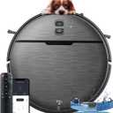 Robot Vacuum Cleaner, iMartine 1600Pa Strong Suction Robotic Vacuum Cleaner, Super-Thin Quiet, Up to 120mins Runtime/Automatic Self-Charging Robot Vacuum for Pet Hair Hard Floor to Medium-Pile Carpet