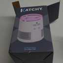 Katchy Duo  Indoor Fly Trap with Scent Pod  Day & Night Effective  Mosquito, Fruit Fly, Gnat & Small Moth Killer  Non-Zapper Trap with UV Bug Light & Fan Suction (White)