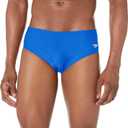 Speedo Men's Swimsuit Brief Powerflex Eco Solid Adult (Blue, M)