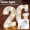 2026 Graduation Decorations, 8 LED Marquee Light Up Letters GRAD 2026 for Graduation Decorations, Preschool, Kindergarten, School, and College Party Dcor