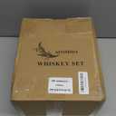 Whiskey Stones Set for Men Husband Dad Boyfriend Him for Birthday Wedding Anniversary Valentine's Day Drinking Gifts for Father's Day Housewarming, Special Present for Liquor Bourbon Scotch