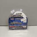 Cowles - Premium Universal Body Molding for All Vehicles - Easy Install, Chrome Finish, 1" by 12 ft, UV Protected, Long Lasting Flexible PVC