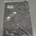 Womens Cap Sleeve T Shirts V Neck Casual Tops Oversized T-Shirt Summer Trendy Lightweight Loose Fit Basic Tees (Gray, S)