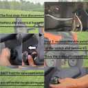 4 x Ignition Switch with Key 4-Position 7-Terminals Compatible with Husqvarna CraftsMan John Deere MTD Murray Riding Lawn Mower 175566 175442 163968 532175566 925-1741 GY20074 94762 Black