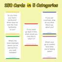 Conversation Cards for Family - Spark Family Conversations - Family Card Games for Adults, Teens, Kids - Chat Cards Family Pack (250 Cards)