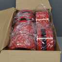 Yaomiao 18 Pack Christmas Cookie Tins with Lids for Gift Giving Small Xmas Tin Containers Round Metal Christmas Tins Empty Cookie Jar for Gift Giving Holiday Party Favors (Classic Style)