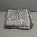 nunubaby Washable Pee Pads for Dogs, Stylish, Non-Slip and Leak-Proof Pee Pads. Reusable Potty Pads for Dogs for Crates and Floors.(Gray/Geo, 54" x54" ) (54x54 Inch (Pack of 2))