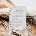 5 x GardenCity Spill the Tea Bridal Shower Game, 50 Cards, Wildflower