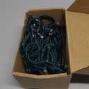 12V Outdoor String Lights Warm White- Low Voltage Outdoor String Lights -Works with Low Voltage Landscape Lighting Systems -for Holiday Decorations, Christmas Tree Lights Holiday Party Wedding