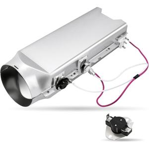 DLE1501W DLE1101W DLEX3360W Dryer Heating Element & Thermostat Fit for LG Models DLEX2550R DLE3733U DLE2240W DLE3733W DLE0442G DLEX3250V DLEX3360V DLE5977B DLE2050W DLE0442W DLE2140W DLE2101W DLE3777W