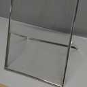 Silver 8x10'' Floating Frame Set of 2, For Photo Sizes ( 4x6'' 5x7'',6x8'' upto 8x10''), Metal Lace Edge Frames for Tabletop/Shelf Photo Frame, Classy Gift Choice for Wedding, Thanksgiving,