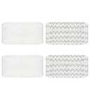 2Pack Steam Mop Pads for Bissell Symphony 1252 1606670 1543 1652 1132 1530 11326 Vacuum and Steam Mop, Bissell 2747A Replacement Pads, Bissel Symphony Pet Mop Pads, Microfiber Washable & Reusable