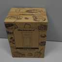 Small Single Serve Coffee Maker, Fast Brew One Cup Coffee Machine for K Cup and Grounds, 6 to 12 oz. Brew Sizes, Capsule Coffee Machine with Descaling Reminder and Viewing Tank, Black (9.45 Inches)