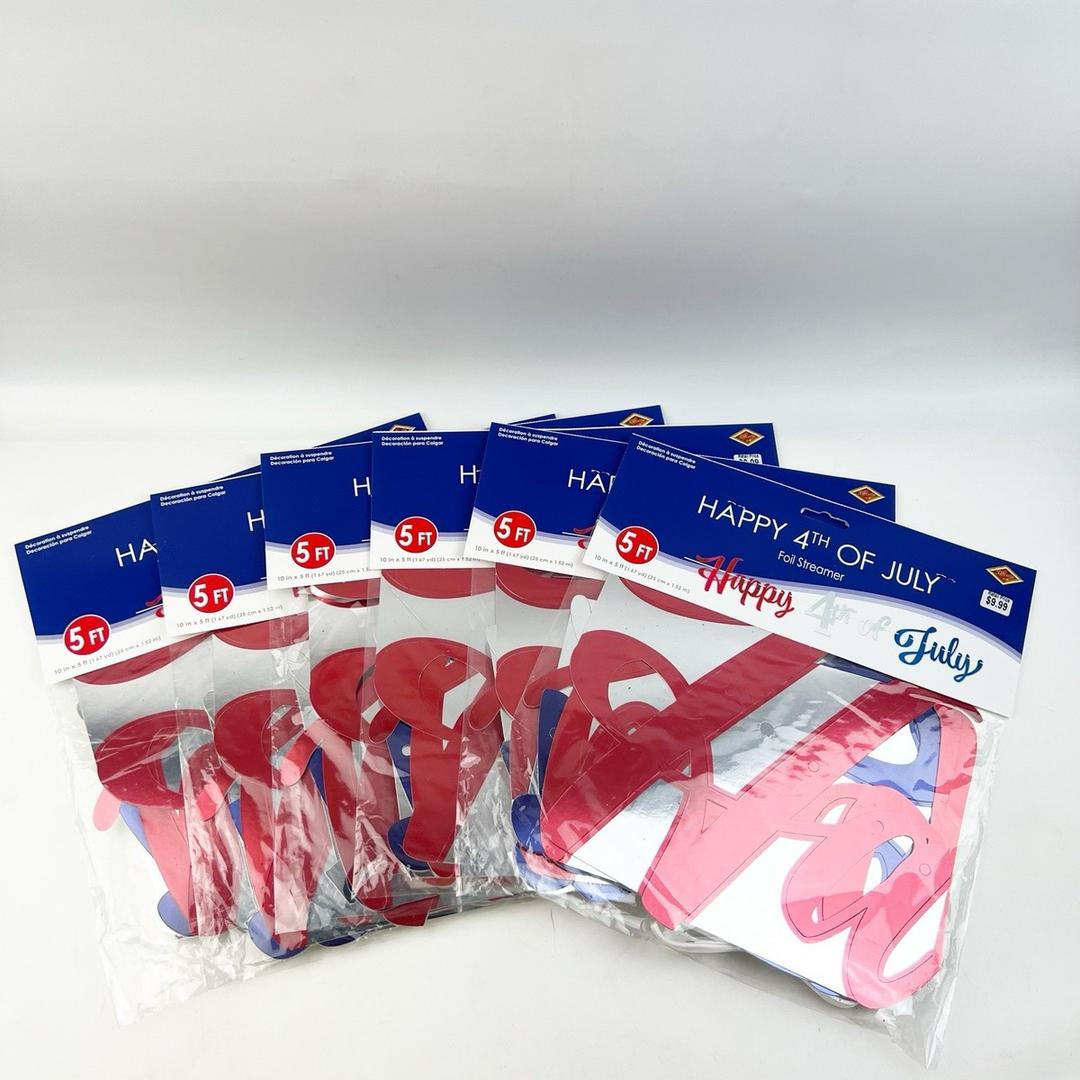 4Th Of July Banner, Pack of 2
