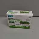 Back to The Roots Organic Microgreens Grow Kit with Ceramic Planter, Expandable Soil, Organic Seeds, and Germination Lid