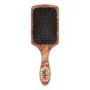 Wet Brush Paddle Hair Brush,Traditional Wood-Ultra-Soft IntelliFlexDetangling Bristles with AquaVentDesignForSpreading HairTreatmentsEvenly-Pain-Free Hair Brush For Women & Men,Shine Traditional Wood