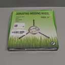 Steel Wire Grass Trimmer Head, Upgrade Bold 2.3 Times Steel Wire Weed Eater Head, for High-Power Lithium-Ion and Gasoline Weed Cutters, with Adapter, Wire Weed Trimmer HeadHigh Power 8In 6 Blade