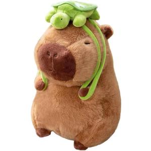 Cute Capybara Plush Toy,Kawaii Capybara Stuffed Animals Stuffed Toy,Soft Plush Doll Pillow for Kids Boys Girls (25cm/9.8 Inches)