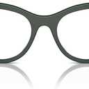 Swarovski SK2025 Prescription Eyewear Frames, Dark Green/Demo Lens, 54 mm