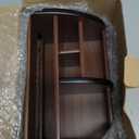 Desk organizer wood remote control holder with long drawer Office stationery storage and sorting organizer household small sundries storage box HeBen1025