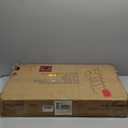 Gadroad 5 Tier Tall Bookshelf with Cabinet, 73" Modern Bookcase, Wall Mounted Ladder Bookshelf with Stable Metal Frame, Open Display Rack, Storage Shelves for Bedroom, Home Office, Black