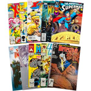 10 Key-Issue Only Comic Book Value Set- Marvel, DC and Indie- Kid/Adult Friendly w No Dupes or Inappropriate/Junk Fillers- Christmas X Mas Holiday Gift for Any Graphic Novel, Superhero, Investment Fan