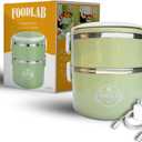 Electric Lunch Box for Men, Women & Adults - Heated Lunch Box For Men - Travel Food Warmer - Spacious Electric LunchBox Of 2.0L - Portable Food Warmer For Car Type-C to USB input slow heater.