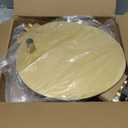 74" Gold Shepherds Hook StandAdjustable Free Standing Pole Holder for Hanging Bird Feeders, Plants, Lanterns, Wreaths, and Wind Chimes, Heavy Duty Base for Indoor & Outdoor Use, Holds Up to 20 LBS