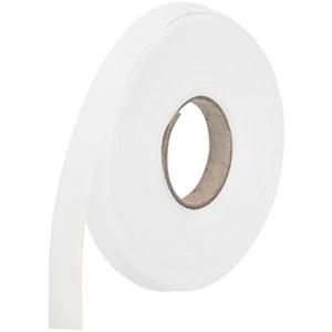 MECCANIXITY 1/2 Inch Double Fold Bias Tape Polyester Continuous Bulk Bias Tape for Sewing,Seaming Quilting Hemming Binding Crafts (White 10 Yards)