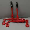 2 Pack Chain Binder, 5/16 to 3/8 Inch Chain Binder, Ratchet Binder with 5400LBS Safe Working Load and 19000LBS Breaking Strength, Load Binder for Industrial Agricultural Traction Applications