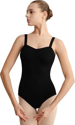 BAKPH Women's Princess Tank Ballet Leotard for Dance, Full Front Lining(Size S)